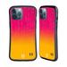 Head Case Designs Neon Rain Ombre Pink Orange Hybrid Case Compatible with Apple iPhone 13 Pro Max