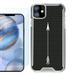 For Apple iPhone 12 Case iPhone 12 Pro Case Hybrid Bumper Phone case with Tempered Glass Screen Protector by OneToughShield Â® - Arrow