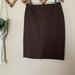 Michael Kors Skirts | Michael Michael Kors 4 Brown Knit Career Skirt | Color: Brown | Size: 4