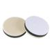 Unique Bargains Wool Felt Sponge Polishing Pad Hook and Loop Buffing Wheel 2 Pcs 3