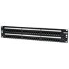 Tripp Lite 48-Port 2U Rackmount Cat6 110 Patch Panel 568B RJ45 Ethernet (N252-048)