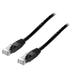 Tripp Lite Cat6 Gigabit Molded Patch Cable 3 ft. RJ45 (M/M) 550MHz 24 AWG Black 3 (N200-003-BK)