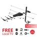 GE Outdoor Yagi HDTV Antenna Long Range VHF UHF 1080P 4K 33685