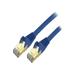 StarTech C6ASPAT35BL Cat6a Ethernet Cable - 35 ft - Blue - Patch Cable - Shielded (SPT) - Molded Cat5 Cable - Long Network Cable - Ethernet Cord - Cat 6a Cable - 35ft