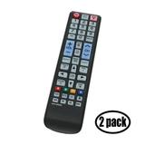 2 Pack Replacement for Samsung AA59-00600A TV Remote Control Works with Samsung HG46NA570LBXZA Television