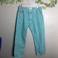 Levi's Jeans | Levi's 501 Green Button-Fly Jeans Size 36x30 | Color: Green | Size: 36 X 30