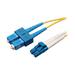 Tripp Lite Duplex Singlemode 8.3/125 Fiber Patch Cable (LC/SC) 2M (6-ft.)(N366-02M)