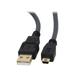 C2G 29653 USB 2.0 Cable - Ultima USB A Male to USB Mini-B Male Cable Black (16.4 Feet 5 Meters)