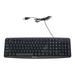 Verbatim Slimline Corded Usb Keyboard Black