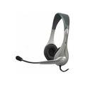 Cyber Acoustics Speech Recognition Stereo Headset and Boom Mic AC201