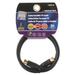 Monster 140045-00 RG6 Video Coaxial Cable 3 Black