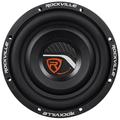 Rockville W8T4-S4 8 Shallow Mount 1000w Peak Car Subwoofer 4-Ohm Sub 250w RMS CEA Rated