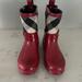 Burberry Shoes | Burberry Girls Rain Boots Red Size 31 | Color: Red | Size: 31