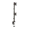 Startech ARMDUALV Desk-Mount Dual Monitor Mount - Vertical - Steel for up to 27â€� Monitors