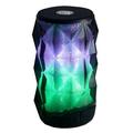 Portable Wireless Speaker w/ Magic Changing Colorful Lights for BlackBerry Key2 Motion KEYone DTEK70 Mercury DTEK60 (Black)