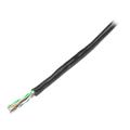 StarTech.com WIR5ECMRBK 1000 ft Bulk Roll of Black CMR Cat5e Solid UTP Riser Cable - Cat 5e Riser Cable - Cat.5e CMR Ethernet Cable - 24 AWG - Black