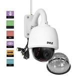 PYLE PIPCAMHD46 - HD Hi-Res Outdoor IP Camera 4x Optical Zoom - WiFi Cam