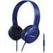 Panasonic Noise-Canceling Over-Ear Headphones Blue RP-HF100M-A