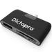 DICTOPRO - USB-C Type-C Hub Adapter w/ High Speed Transfer Card Reader for SD microSD Micro-USB USB 4-in-1 Combo. Slim External Travel Adaptor For MacBook Laptop Android Apple Mac PC 2018