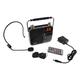 Pyle Portable AM/FM Radios Black PWMA63