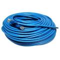 2 X Blue 100 FT Foot 30M Cat5e Patch Ethernet LAN Network Router Wire Cable Cord For PC Mac Laptop PS2 PS3 XBox and XBox 360 to hook up on high speed internet from DSL or Cable internet.