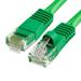 Cmple Cat5e Network Ethernet Cable - Computer LAN Cable 1Gbps - 350 MHz Cat5e Cable Gold Plated RJ45 Connectors - 3 Feet Green