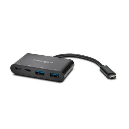 Kensington CH1000 USB-C 4-Port Hub Black