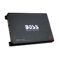 BOSS Audio Systems R2000M Riot Series Car Audio Amplifier - 2000 High Output Monoblock 2/8 Ohm High/Low Level Inputs Low Pass Crossover Hook Up To Stereo and Subwoofer Class A/B Mosfet
