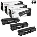 LD Compatible Replacement for 78A CE278A Black Toner Cartridge 3-Pack for LaserJet M1536dnf M1537dnf M1538dnf M1539dnf P1566 P1606dn LaserJet Pro M1536dnf M1537dnf M1538dnf M1539dnf