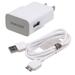 OEM Rapid Home Wall AC Charger USB 3.0 Adapter Data Cable Sync Cord White L5N for Samsung Galaxy NotePRO 12.2 S5 Sport (SM-G860P) TabPRO 10.1 SM-T520 12.2 8.4