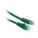 C&E Cat5e 2-Foot Ethernet Patch Cable Snagless/Molded Boot 20-Pack Green (CNE49547)