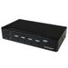 StarTech.com SV431DPU3A2 4-Port DisplayPort KVM Switch - DP KVM Switch with Built-in USB 3.0 Hub for Peripherals - 4K 30Hz