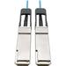 Eaton Tripp Lite Series QSFP+ to QSFP+ Active Optical Cable 40Gb AOC M/M Aqua 3M (9.84 ft.)