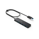 Anker 4-Port USB 3.0 Data Hub Adapter Ultra-Slim Splitter with 2 ft Cable