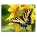 POPCreation An Eastern Tiger Swallowtail Butterfly works on a Sunflower in bloom Mouse pads Gaming Mouse Pad 9.84x7.87 inches