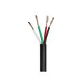 Monoprice Speaker Wire CMP Rated 4-Conductor 18AWG 500ft Black