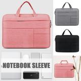 LNKOO 14-15.4 inch Laptop Case Laptop Bag Multi-functional Notebook Sleeve Carrying Case Computer Bag for Samsung Acer Asus Lenovo Yoga Macbook Ultrabook Chromebook(Pink)