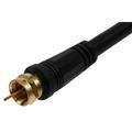 SF Cable RG6 UL F-type Coaxial Cable Gold Plated 100 feet