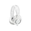 Audio-Technica Bluetooth DJ On-Ear Headphones White ATH-M50xWH