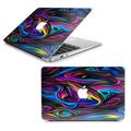 Skins Decals for MacBook Air 13 A1369 A1466 / Neon Color Swirl Glass