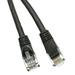 C&E 7-Feet Cat5e Snagless/Molded Boot Ethernet Patch Cable 5-Pack - Black (CNE45792)