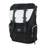 Travelers Club Heavy Duty Scout 18 Laptop Backpack - Black/White
