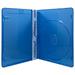 CheckOutStore 50 PREMIUM SLIM Blu-Ray Single DVD Cases 7MM