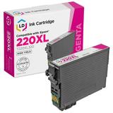 LD Remanufactured Epson 220 / 220XL / T220XL320 High Yield Magenta Cartridge for use in Expression XP-320 XP-420 XP-424 & WorkForce WF-2630 WF-2650 WF-2660 WF-2750 WF-2760