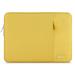 MOSISO Laptop Sleeve Bag 13-13.3 Inch for MacBook Pro MacBook Air Water Repellent Polyester Notebook Protective Case Cover with Pocket Yellow