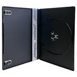 CheckOutStore 400 PREMIUM SLIM Black Single DVD Cases 7MM (100% New Material)