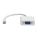 Simyoung Mini DisplayPort to VGA Adapter 1080P Full HD Gold Plated Thunderbolt Mini DP to VGA for Apple MacBook MacBook Pro/Air iMac Mac Mini Surface Lenovo White