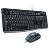 Logitech MK120 Wired Keyboard + Mouse Combo USB 2.0 Black (920002565)