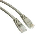 eDragon CAT5E Gray Hi-Speed LAN Ethernet Patch Cable Snagless/Molded Boot 5 Feet Pack of 4