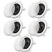 Acoustic Audio CS-IC83 In Ceiling Wall 8 Home Theater 5 Speaker Set 3 Way Flush Mount Pack of 5